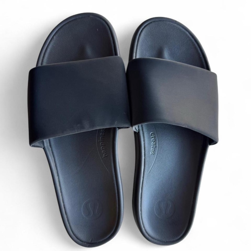 Lululemon Men’s Restfeel Slides | Size 10 | Black